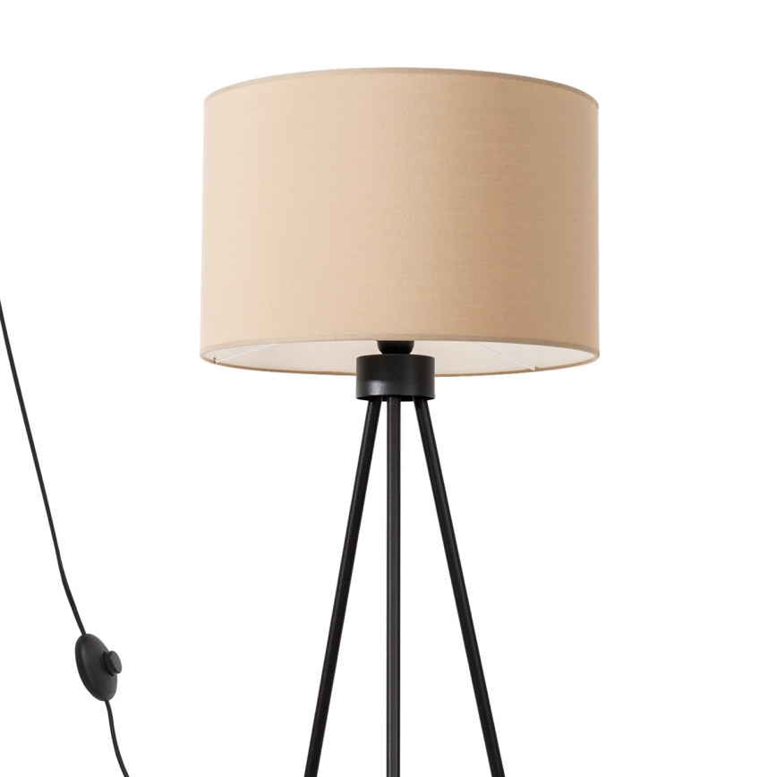 Stojacia lampa NEVIA 1xE27/15W/230V taupe