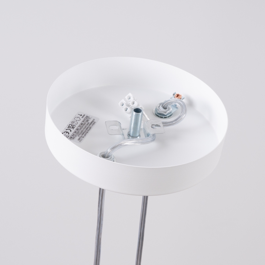 Závesný luster na lanku LAGOS 2xGU10/10W/230V biela