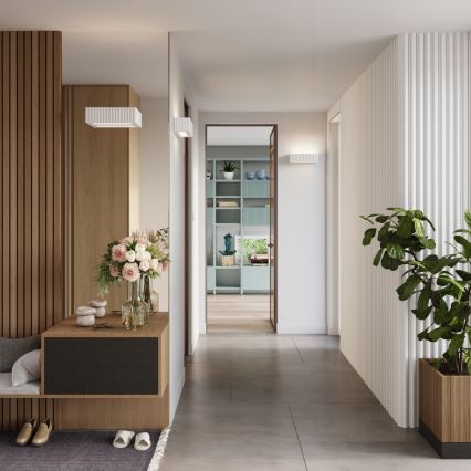 Nástenné svietidlo RIGATA 1xE27/15W/230V keramika/biela