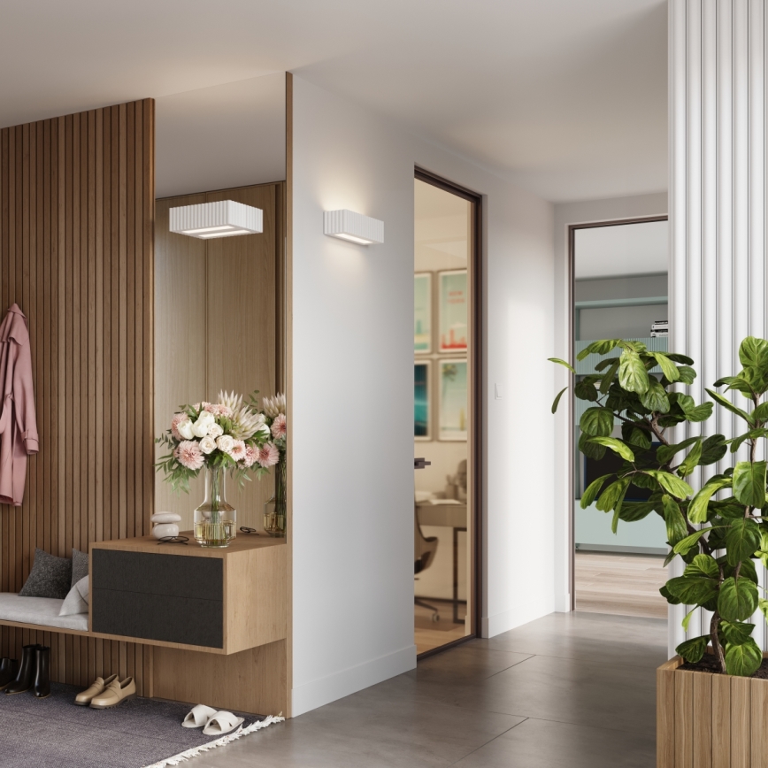 Nástenné svietidlo RIGATA 1xE27/15W/230V keramika/biela