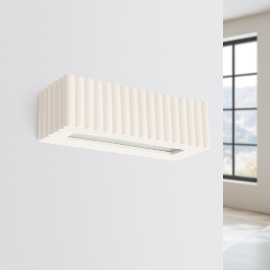 Nástenné svietidlo RIGATA 1xE27/15W/230V keramika/krémová