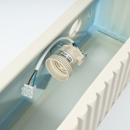 Nástenné svietidlo RIGATA 1xE27/15W/230V keramika/krémová