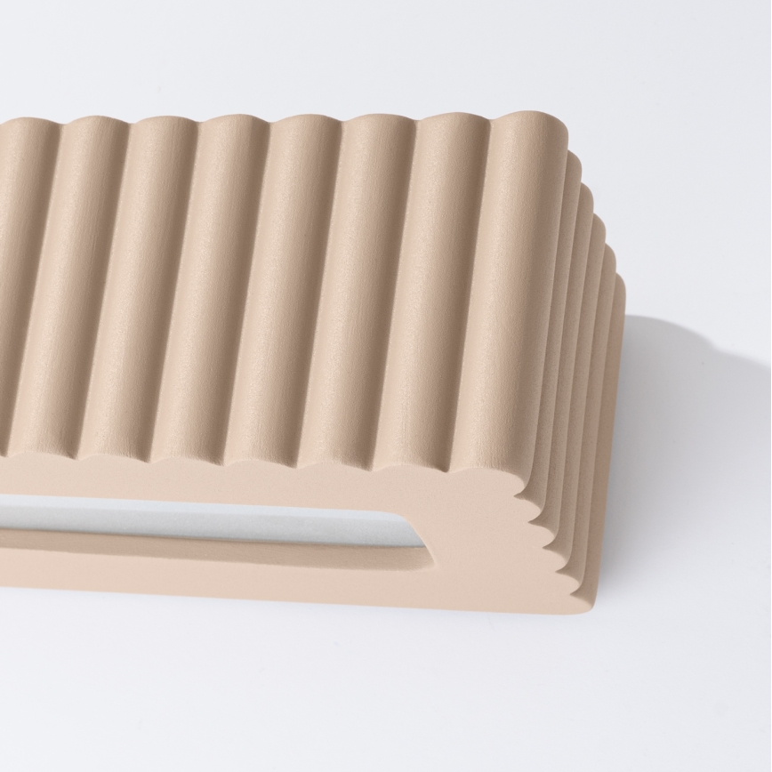 Nástenné svietidlo RIGATA 1xE27/15W/230V keramika/taupe