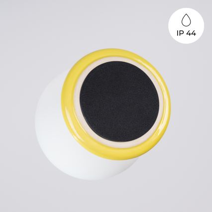 Kúpeľňové nástenné svietidlo ZORI 1xG9/8W/230V IP44 žlté