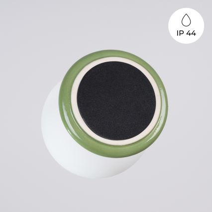 Kúpeľňové nástenné svietidlo ZORI 1xG9/8W/230V IP44 zelená