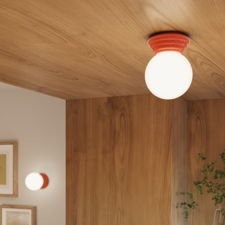 Kúpeľňové nástenné svietidlo ZORI 1xG9/8W/230V IP44 ružové