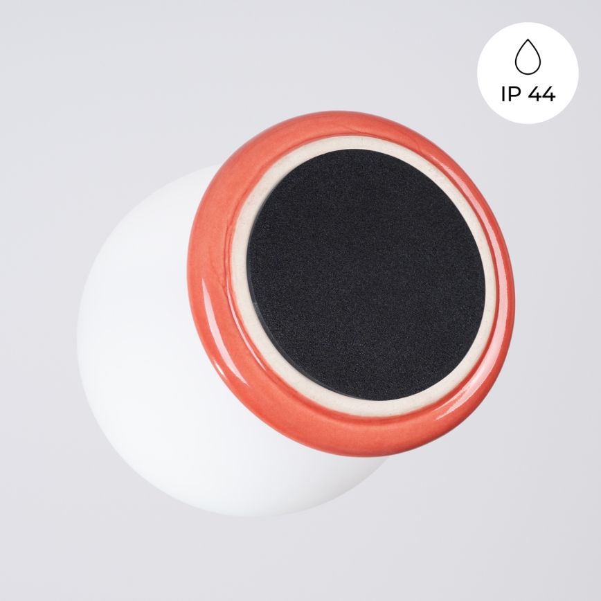 Kúpeľňové nástenné svietidlo ZORI 1xG9/8W/230V IP44 ružové