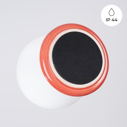 Kúpeľňové stropné svietidlo ZORI 1xG9/8W/230V pr. 12 cm IP44 ružová