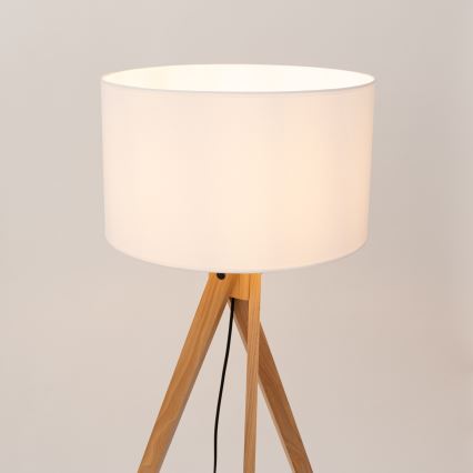 Stojacia lampa NATT 1xE27/15W/230V biela