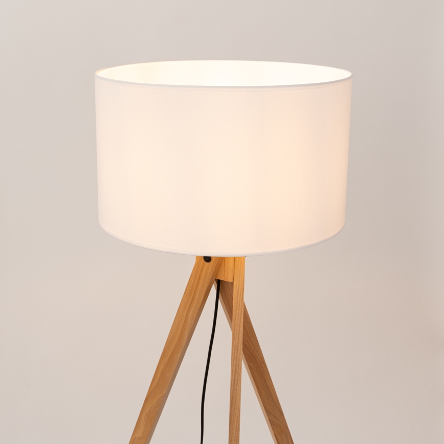Stojacia lampa NATT 1xE27/15W/230V biela