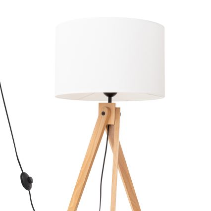 Stojacia lampa NATT 1xE27/15W/230V biela