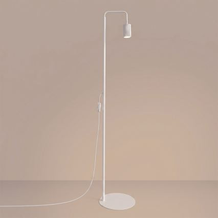 Stojacia lampa KARBON 1xGU10/10W/230V biela