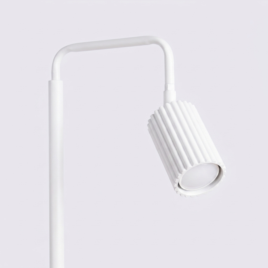 Stojacia lampa KARBON 1xGU10/10W/230V biela