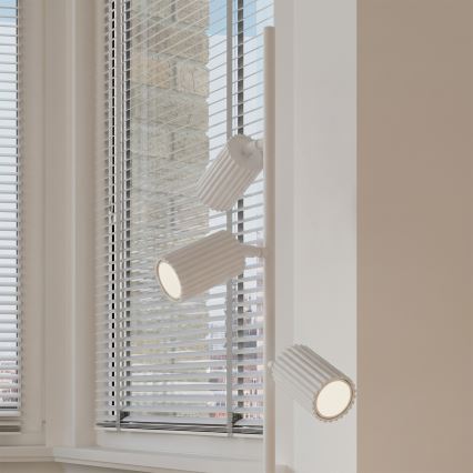 Stojacia lampa KARBON 3xGU10/10W/230V biela