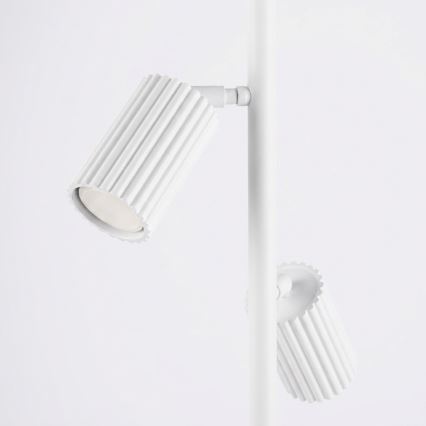 Stojacia lampa KARBON 3xGU10/10W/230V biela