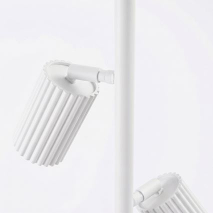 Stojacia lampa KARBON 3xGU10/10W/230V biela