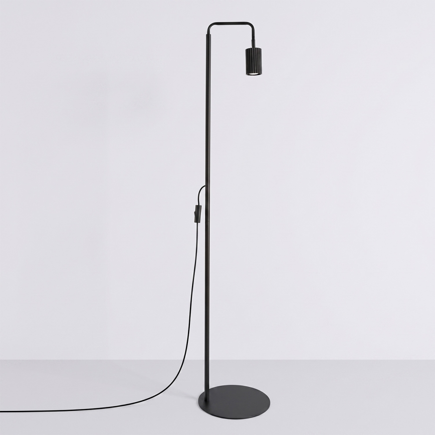 Stojacia lampa KARBON 1xGU10/10W/230V čierna