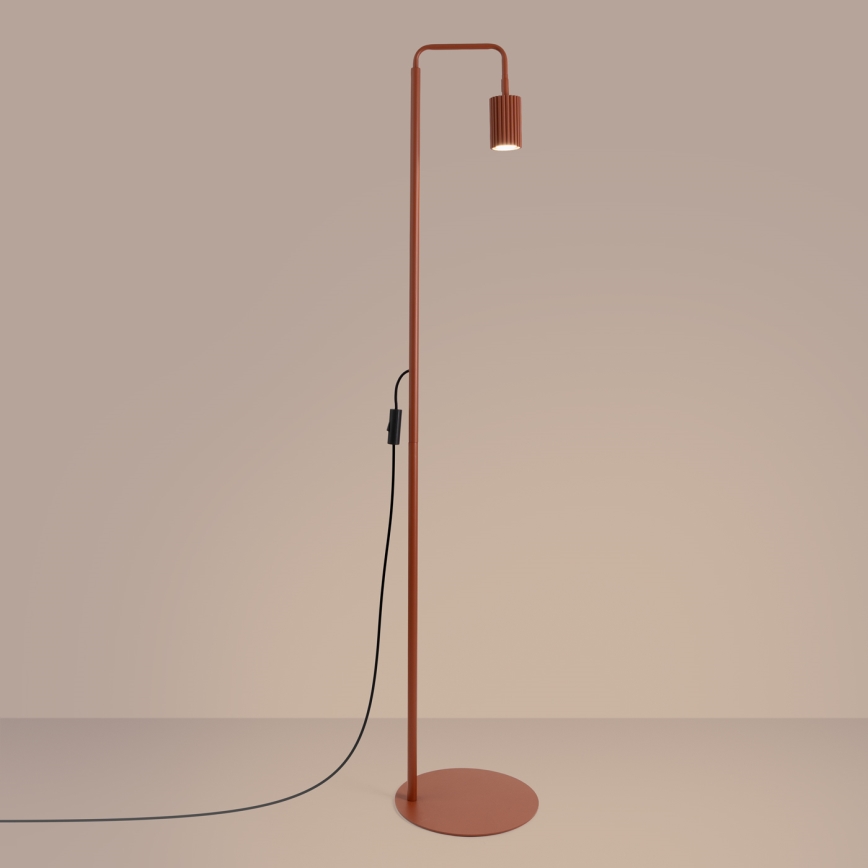 Stojacia lampa KARBON 1xGU10/10W/230V oranžová