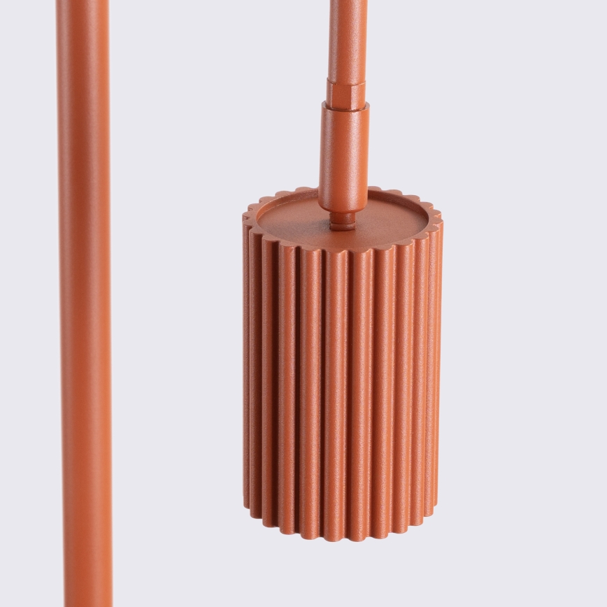 Stojacia lampa KARBON 1xGU10/10W/230V oranžová