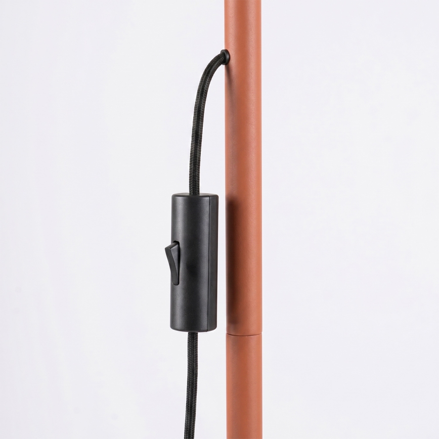 Stojacia lampa KARBON 3xGU10/10W/230V oranžová