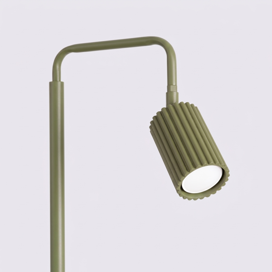 Stojacia lampa KARBON 1xGU10/10W/230V zelená
