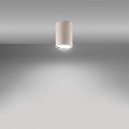 Bodové svietidlo LAGOS 1xGU10/10W/230V 10 cm krémové