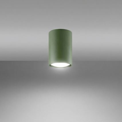 Bodové svietidlo LAGOS 1xGU10/10W/230V 10 cm zelené