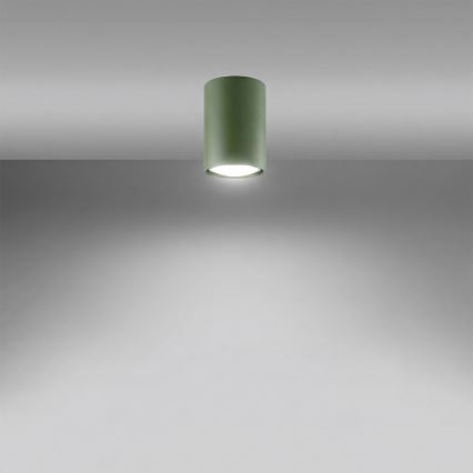 Bodové svietidlo LAGOS 1xGU10/10W/230V 10 cm zelené
