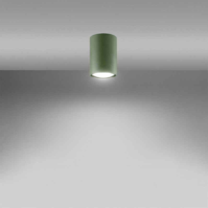 Bodové svietidlo LAGOS 1xGU10/10W/230V 10 cm zelené