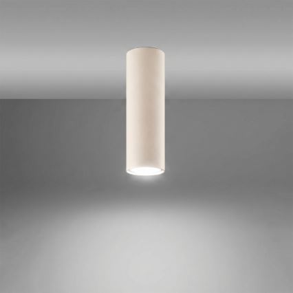 Bodové svietidlo LAGOS 1xGU10/10W/230V 20 cm krémové