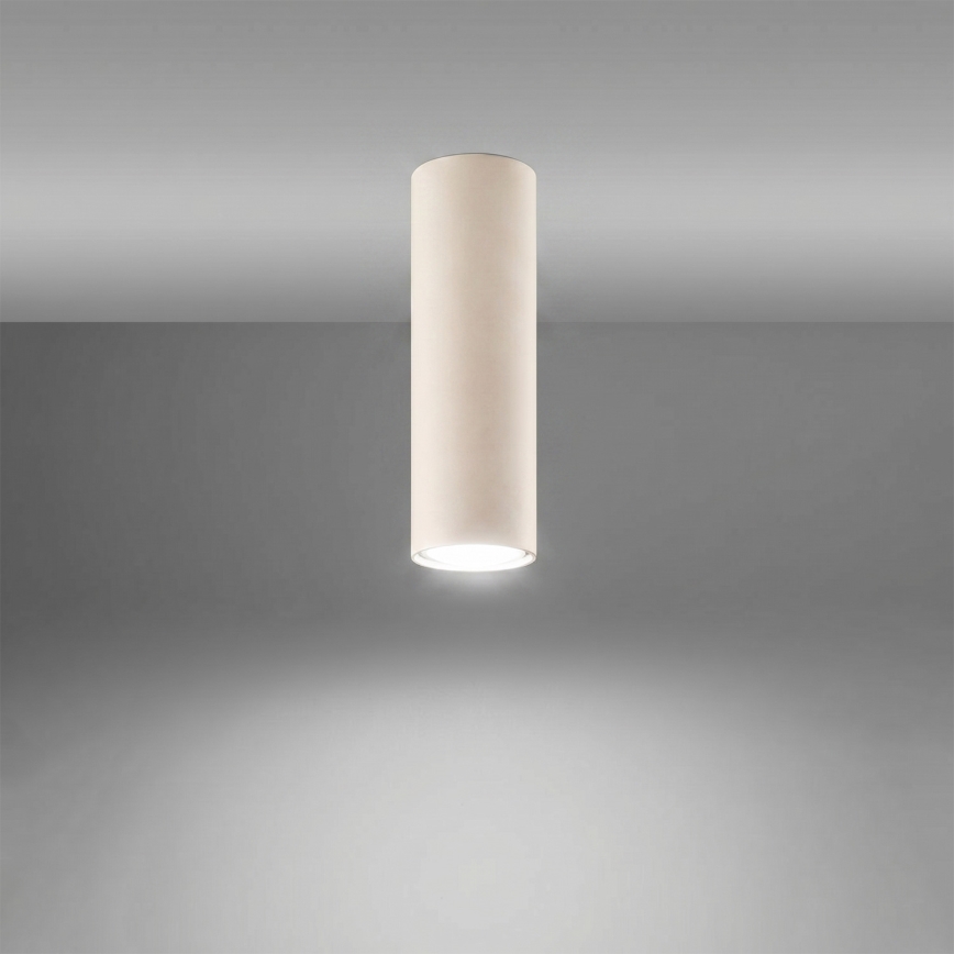 Bodové svietidlo LAGOS 1xGU10/10W/230V 20 cm krémové