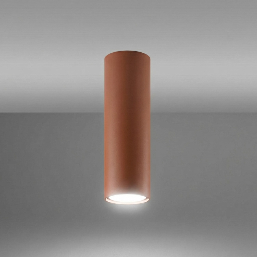 Bodové svietidlo LAGOS 1xGU10/10W/230V 20 cm hnedé