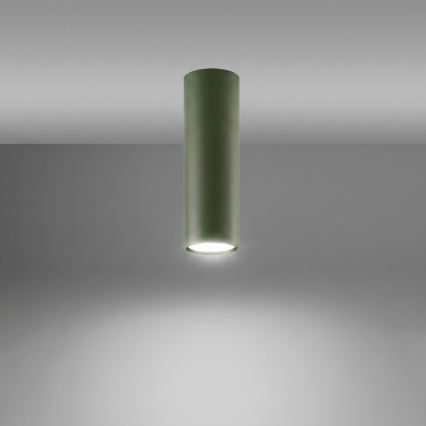 Bodové svietidlo LAGOS 1xGU10/10W/230V 20 cm zelené