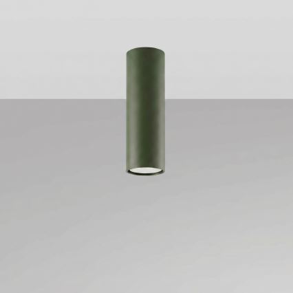 Bodové svietidlo LAGOS 1xGU10/10W/230V 20 cm zelené
