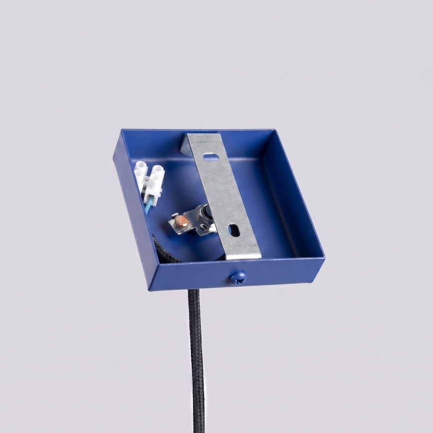 Luster na lanku PASTELO 1xG9/8W/230V modrá