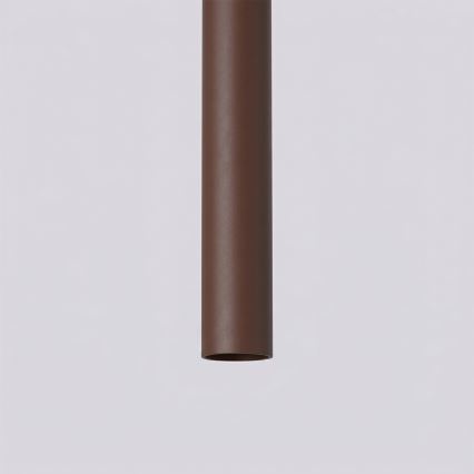 Závesný luster PASTELO 1xG9/8W/230V hnedý