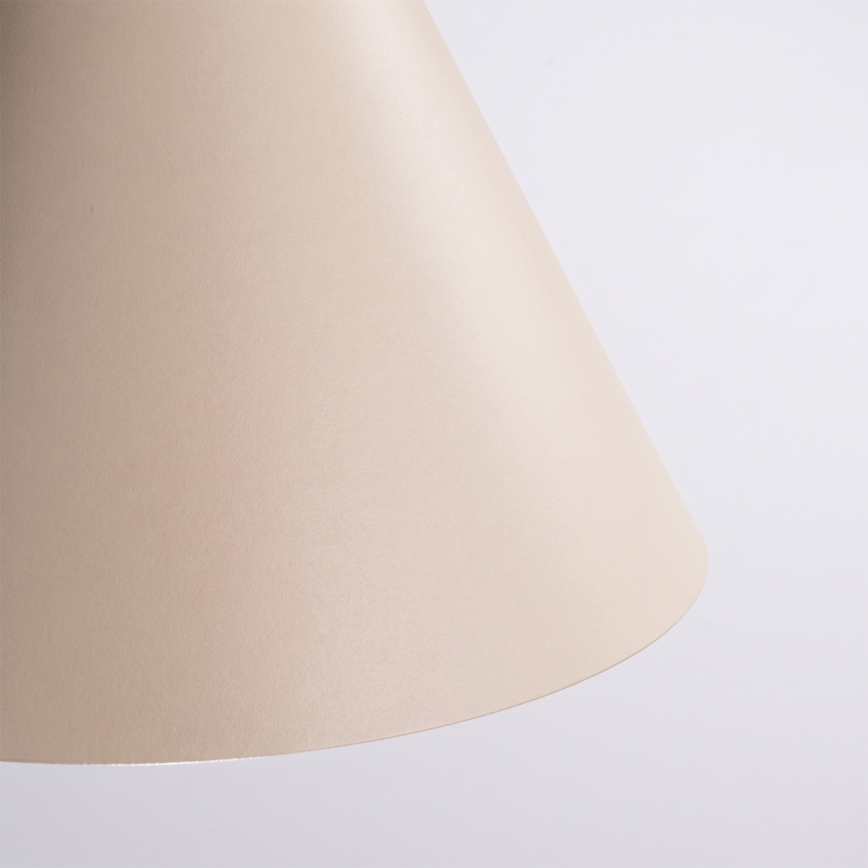 Luster na lanku NOX 1xE27/15W/230V krémový