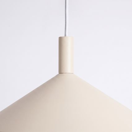 Luster na lanku NOX 1xE27/15W/230V krémový