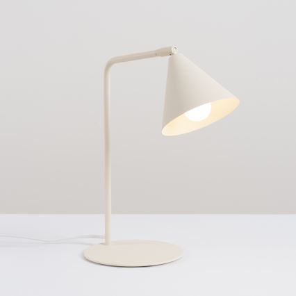 Stolná lampa NOX 1xE14/10W/230V krémová