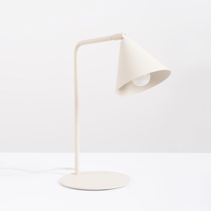 Stolná lampa NOX 1xE14/10W/230V krémová