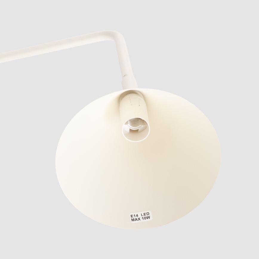Stolná lampa NOX 1xE14/10W/230V krémová