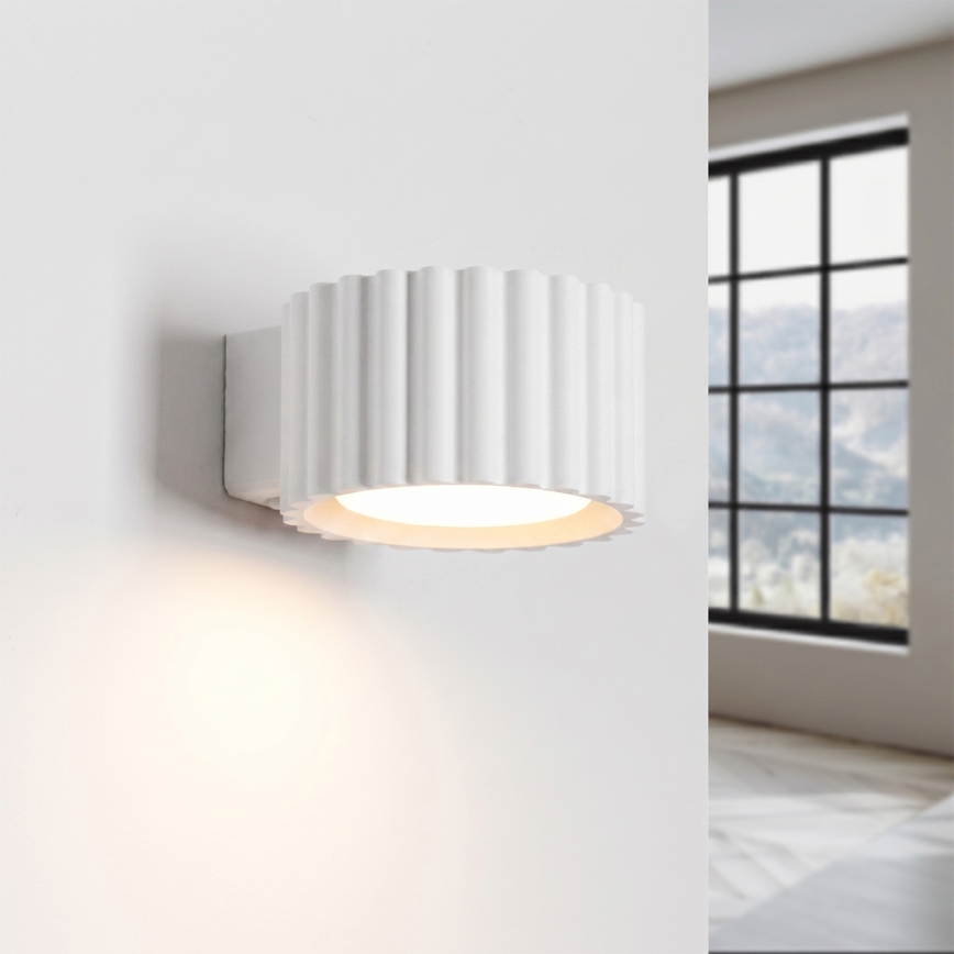 Nástenné svietidlo AURA 1xGX53/10W/230V biela