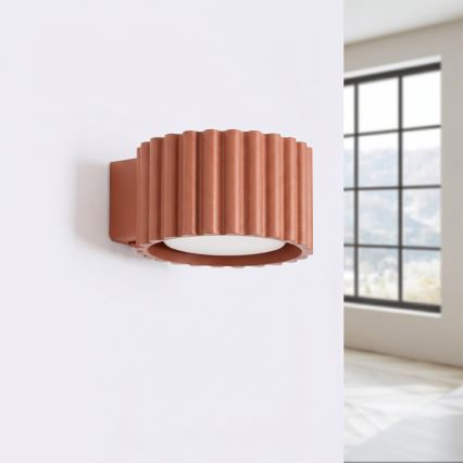 Nástenné svietidlo AURA 1xGX53/10W/230V oranžové