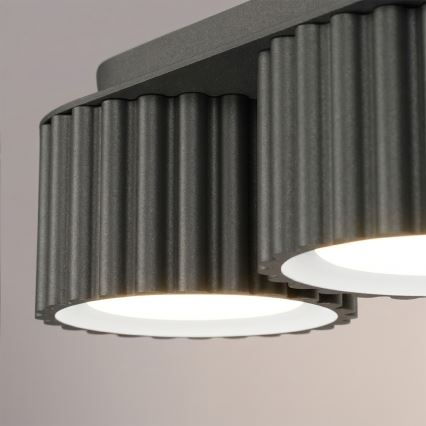 Bodové svietidlo AURA 3xGX53/10W/230V čierna