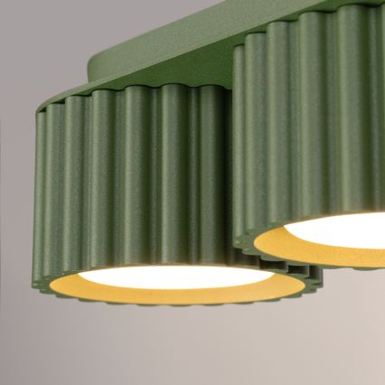 Bodové svietidlo AURA 3xGX53/10W/230V zelené