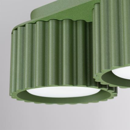 Bodové svietidlo AURA 3xGX53/10W/230V zelené