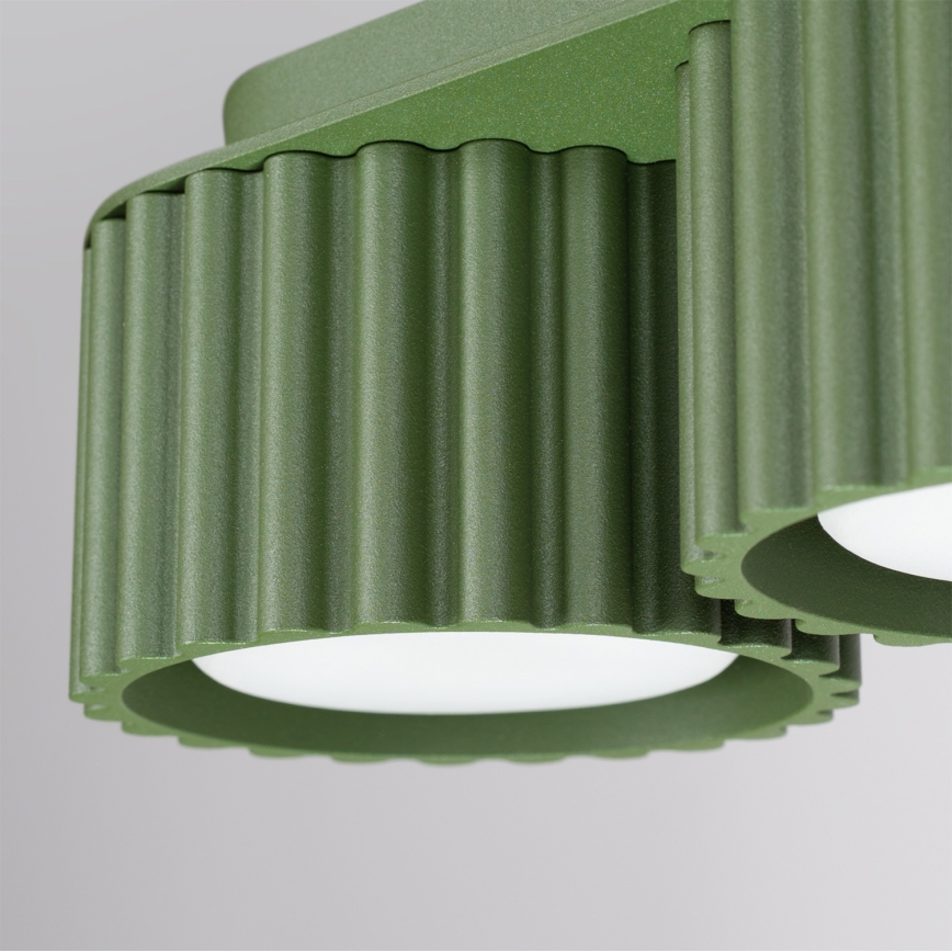 Bodové svietidlo AURA 3xGX53/10W/230V zelené