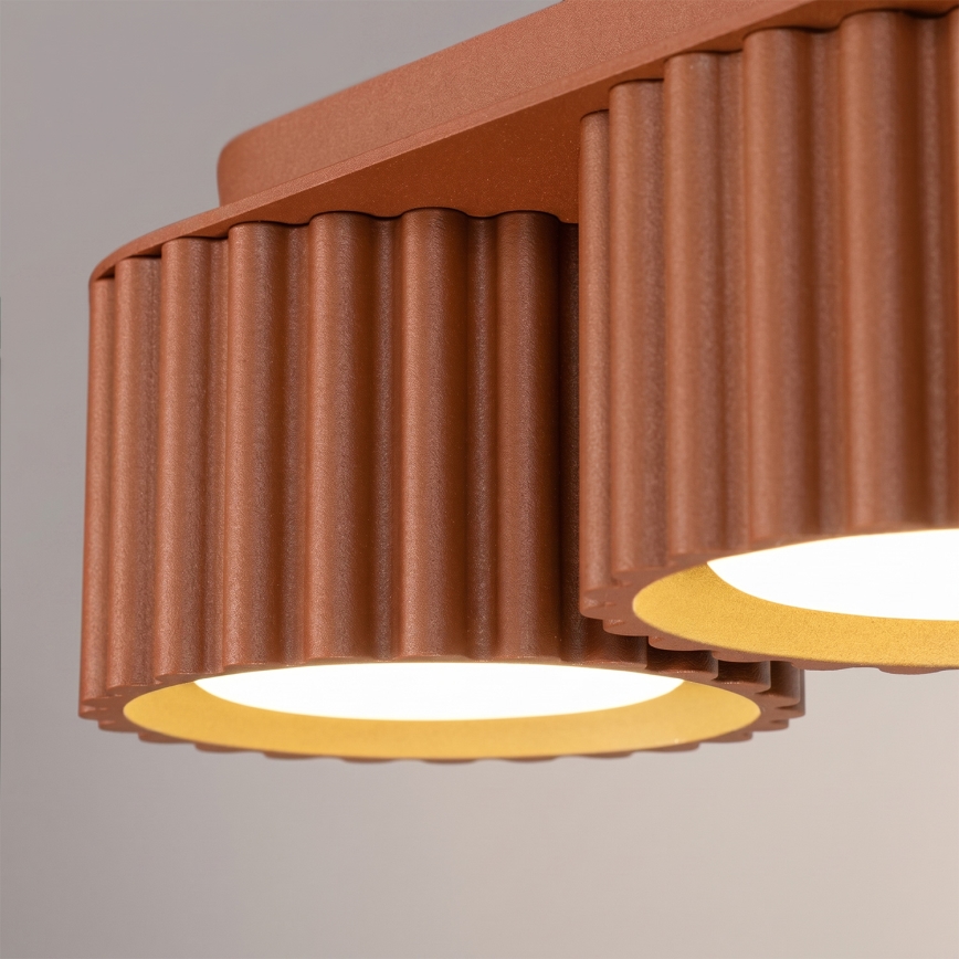 Bodové svietidlo AURA 3xGX53/10W/230V oranžové