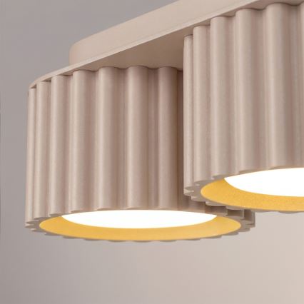 Bodové svietidlo AURA 3xGX53/10W/230V taupe