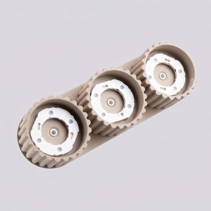 Bodové svietidlo AURA 3xGX53/10W/230V taupe